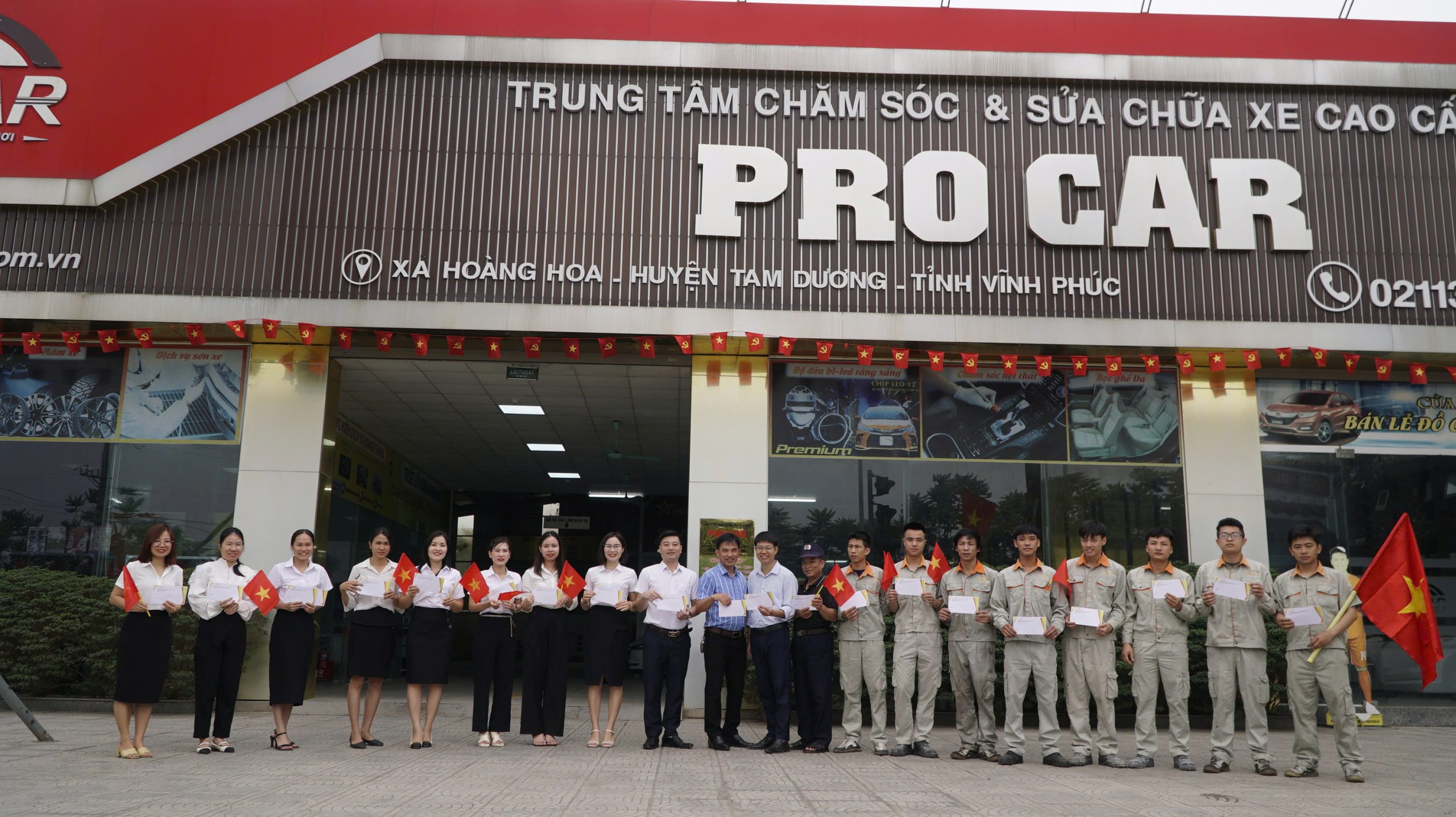 PRONOVA GROUP HƯỞNG ỨNG NGÀY 30/4 & 1/5