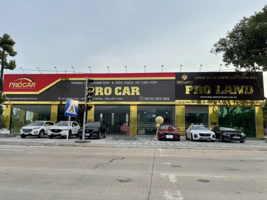 Pro Car- trung tâm chăm sóc, sửa chữa và bảo dưỡng xe ô tô cao cấp Pro Car